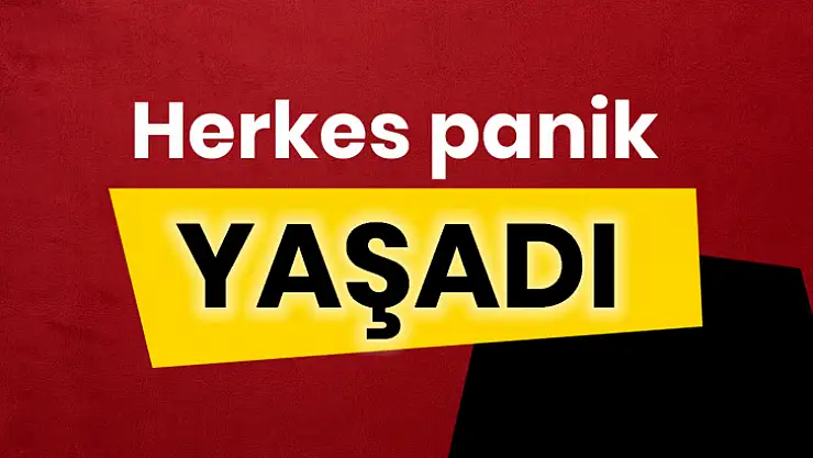Telefonlara gelen uyarı korkuttu