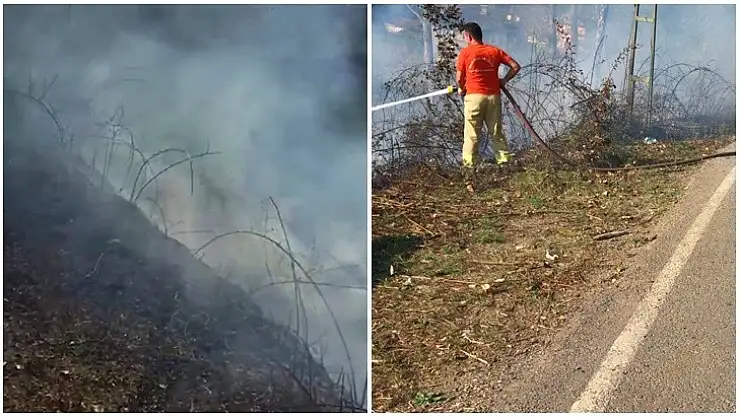 Temizlik Ateşi Yangına Neden Oldu