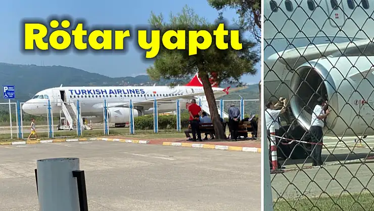THY uçağına kuş engeli