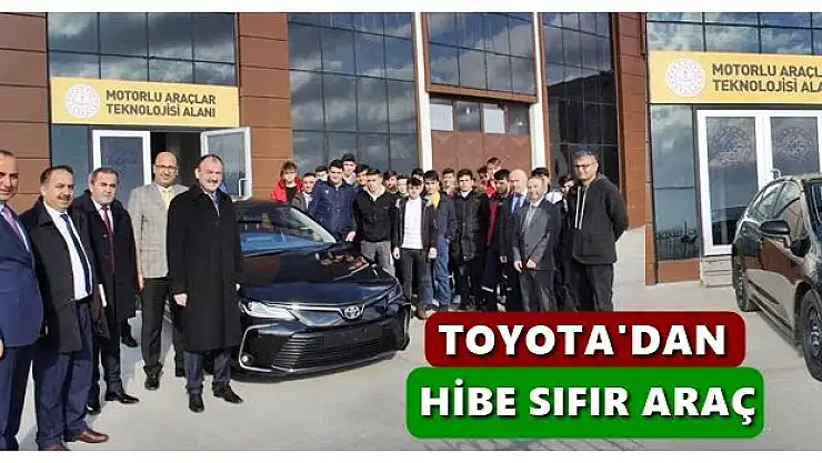 Toyota'dan eğitime büyük destek