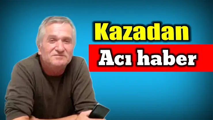 Trafik kazası: 1 ölü 2 yaralı