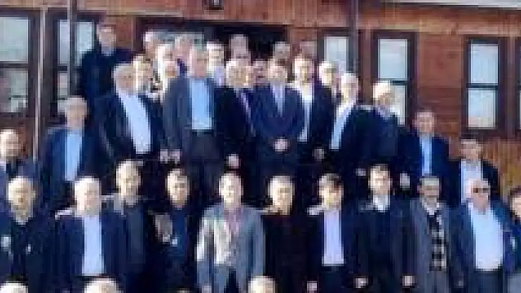 Tunç, Kozcağız'da Muhtarlarla buluştu