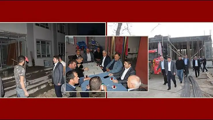 Tunç Kozcağız'da ziyaretlerde bulundu