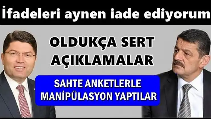 Tunç'tan Akın'ın açıklamalarına tepki