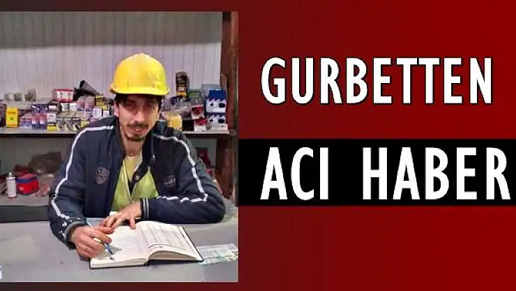 Tünelde iş kazası, 1 ölü