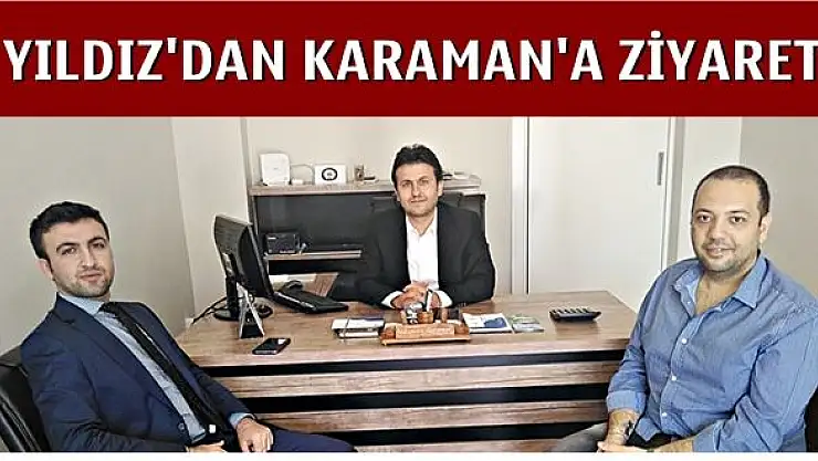 Tüsoder Başkanı Yıldız'dan Olay'a ziyaret