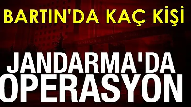 Ülke genelinde 1218, Bartın'da kaç kişi?