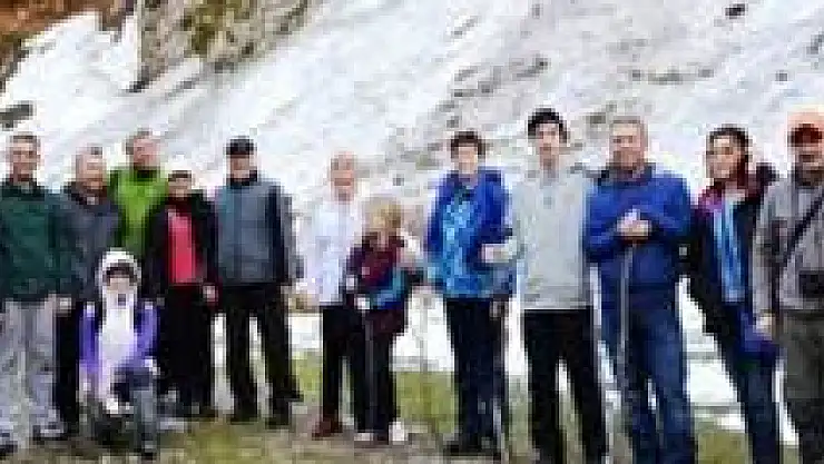 Ulukaya Kanyonunda doğa yürüyüşü yaptılar