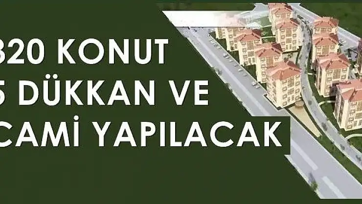 Ulus TOKİ Konutlarının İhalesi 21 Eylül'de 