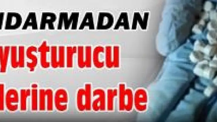 Uyuşturucu hap yakalandı