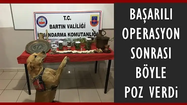 Uyuşturucuyu bakın nereye saklamış