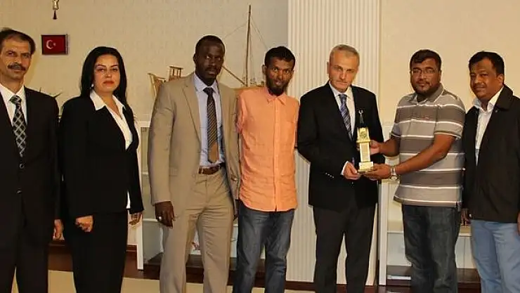 Vali Dirim, Suudi Arabistanlı ziyaretçileri ağırladı