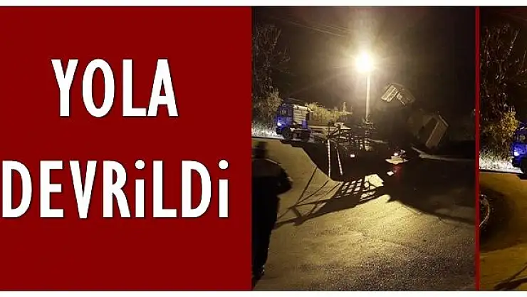 Virajda üzerinden kaydı