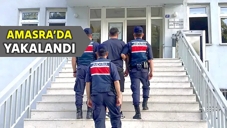 Yabancı uyruklu şahıs yakalandı