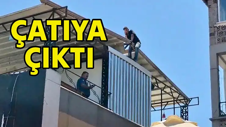 Yalıda hareketli dakikalar