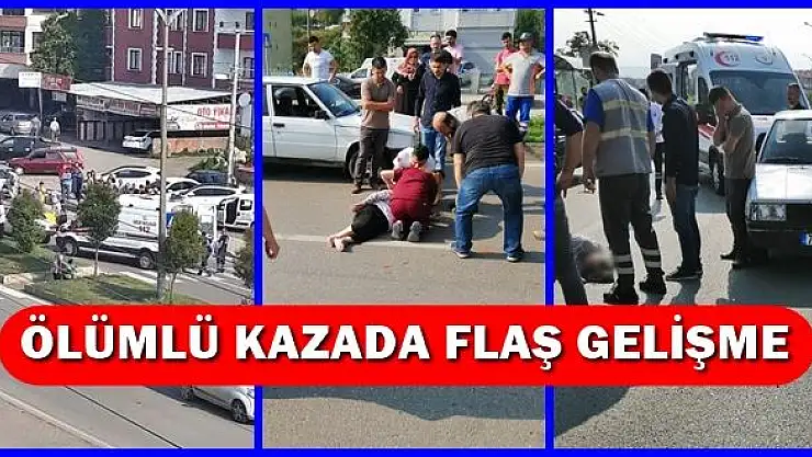 Yaşlı kadına çarpan sürücünün akıbeti