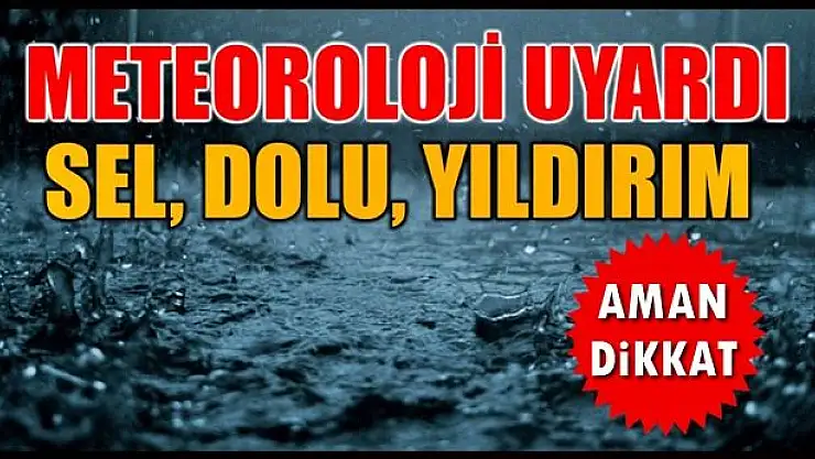 Yeni bir uyarı daha geldi