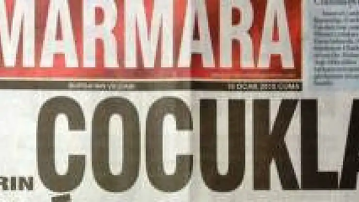 Yerel gazeteden ilginç manşet