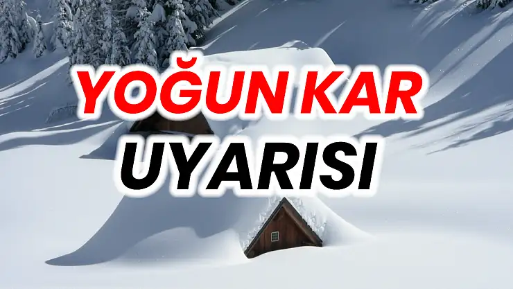 Yoğun karlı günler kapıda