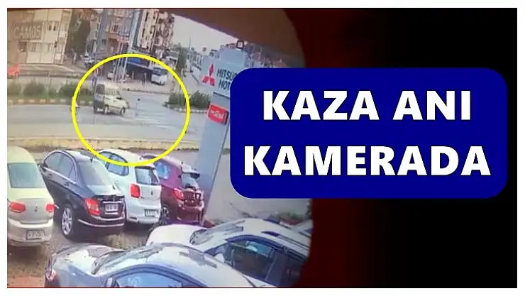 Yola fırlayan çocuğa araba böyle çarptı
