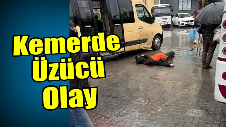 Yolda Düşüp Yaralandı