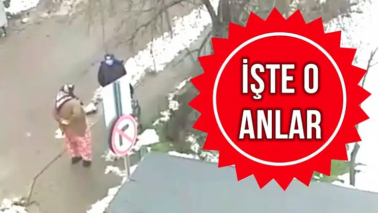 Yoldan geçen kadın saldırıya uğradı