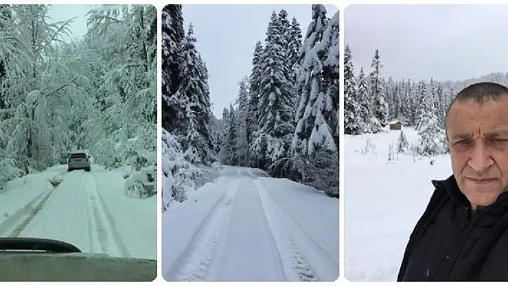 Yüksek kesimlerde karın keyfini çıkardılar