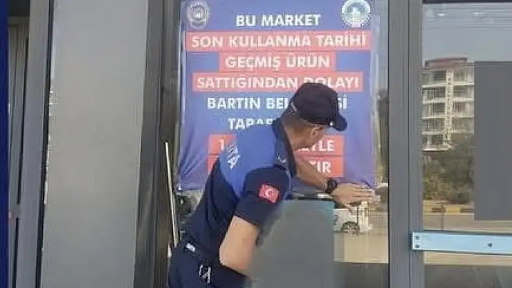 Zincir markete zabıtadan şok ceza
