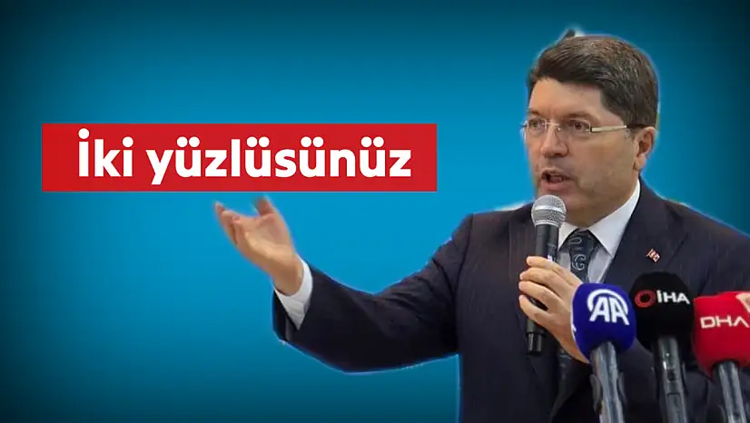 Bakan Tunç'tan Muhalefete sert tepki