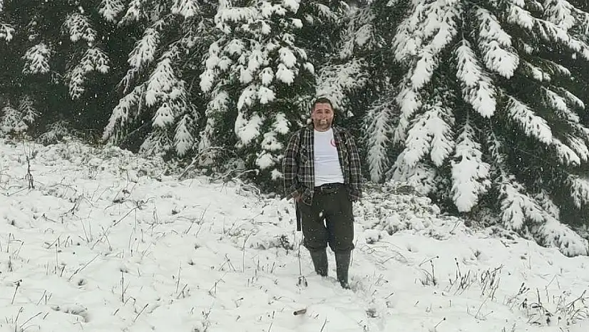 Bartın'a ilk kar düştü