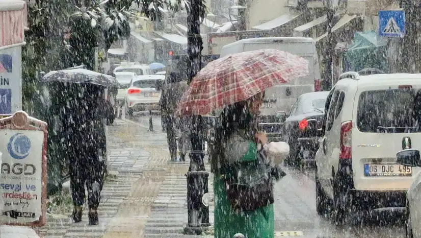 Bartın beyaza büründü