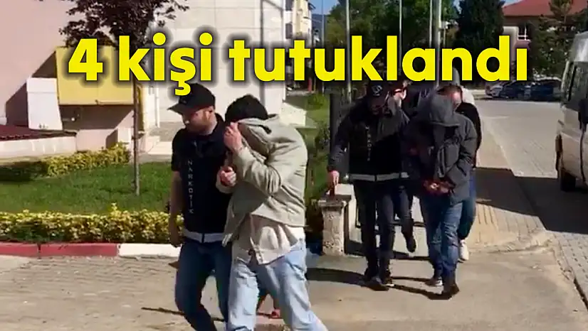 Bartın'da operasyon, 4 kişi tutuklandı
