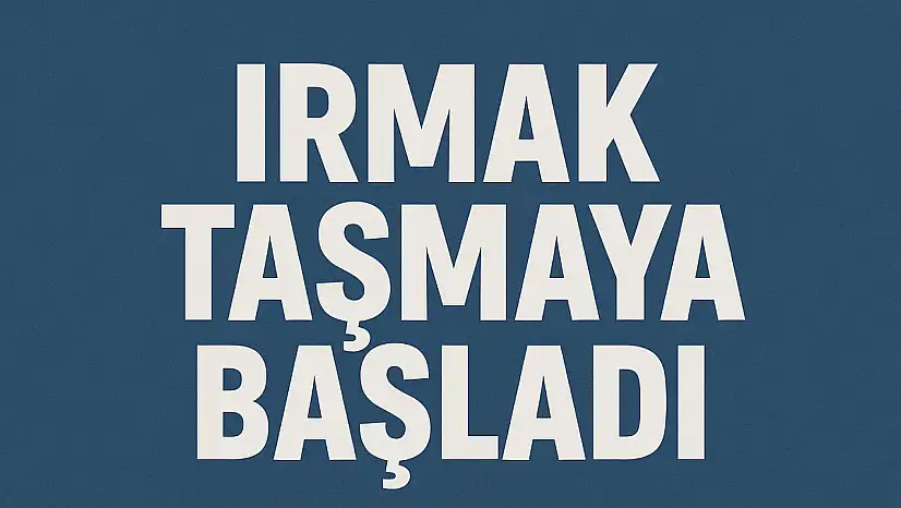 Bartın Irmağı taşmaya başladı