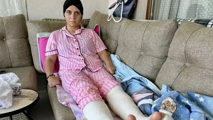 Boşanmak isteyen eşini tüfekle vurdu