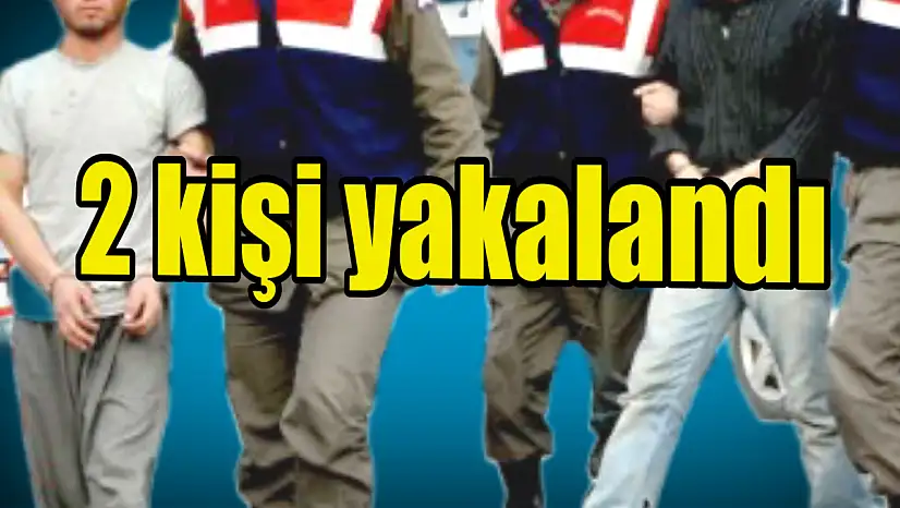 İki şüphelinin üzerinde arama