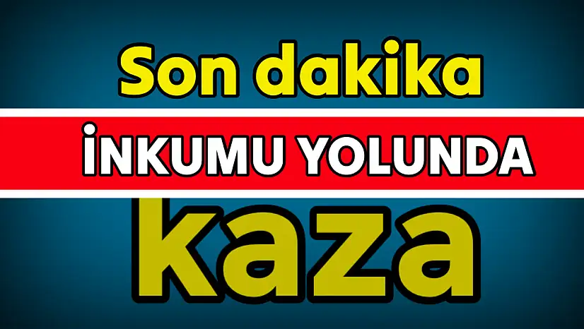 İnkumu rampasında kaza