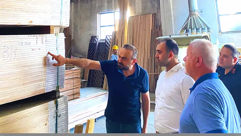 Kaymakam Hepsi Ahşap Fabrikasında