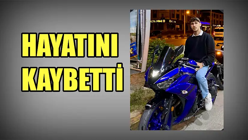 Bartın'da Motosiklet kazası, 1 ölü
