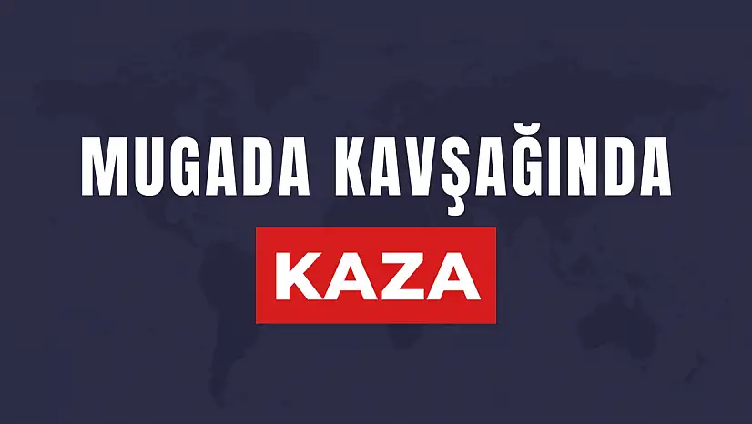 Motosiklet ve otomobil çarpıştı