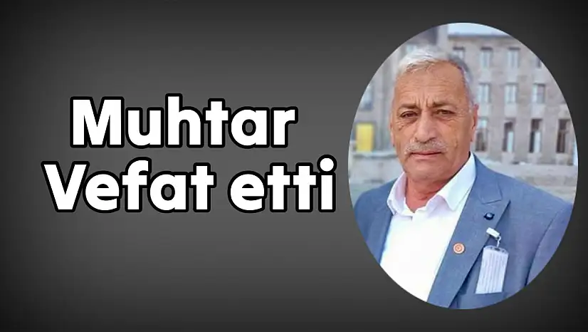 Muhtar Denizer vefat etti