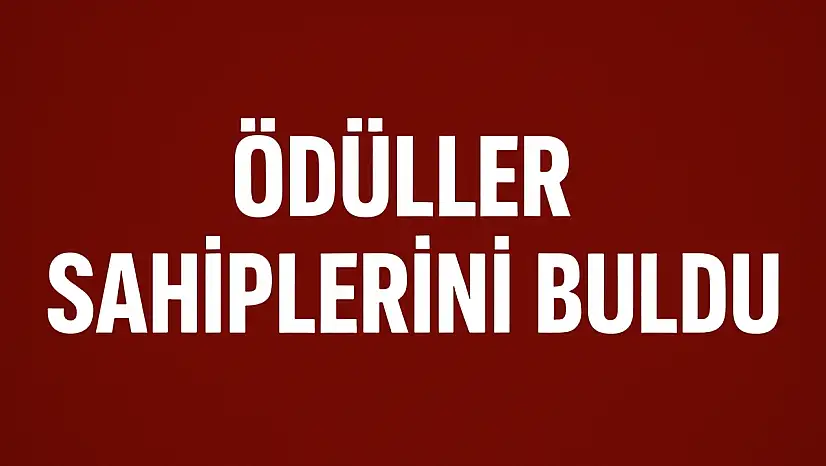 Proje ekibine ödül
