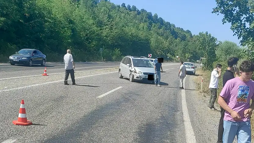 Bartın Abdipaşa yolunda kaza