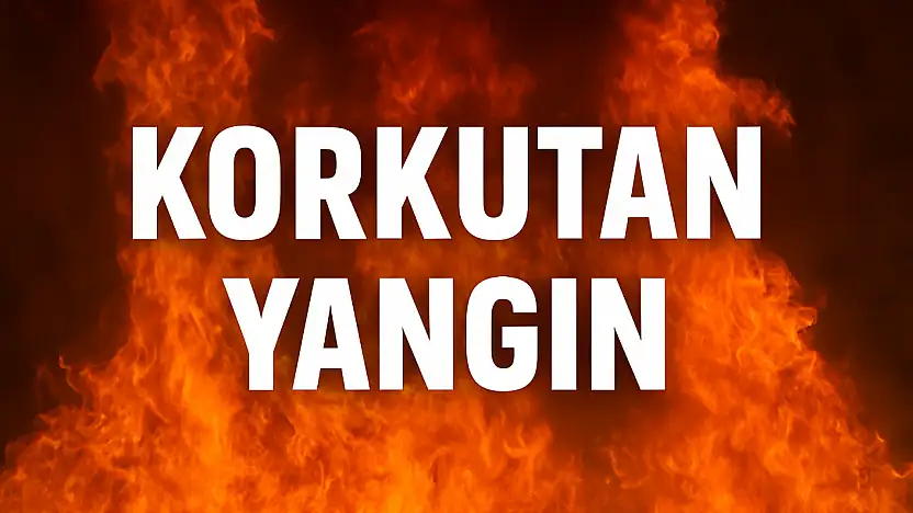 Bartın'da korkutan yangın