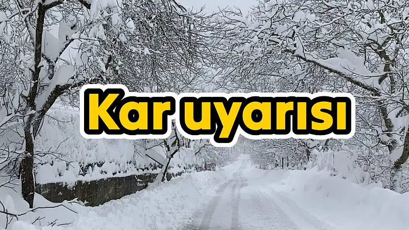 Bartın için uyarı geldi