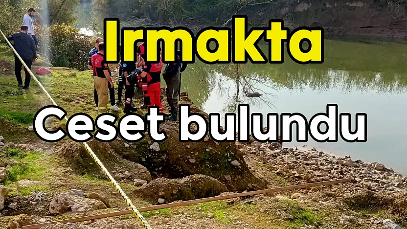 Bartın Irmağında Şok Olay!