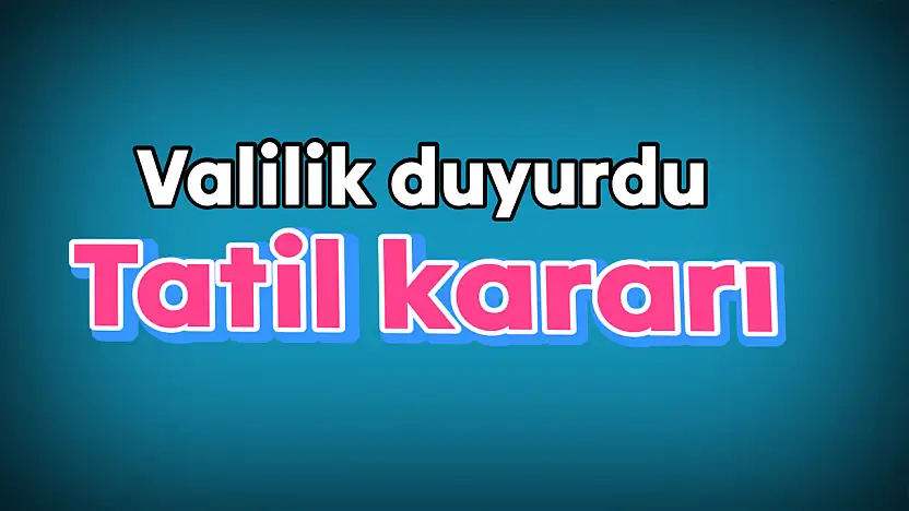 Beklenen tatil açıklaması geldi