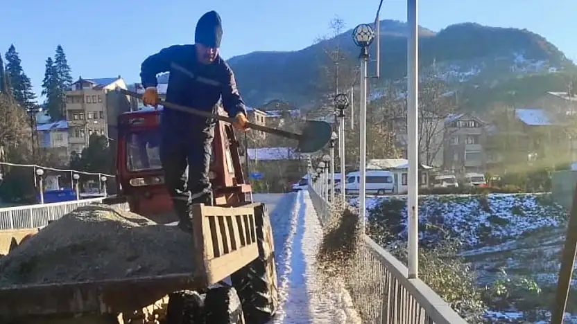 Ekipler sahada, önemler alınıyor