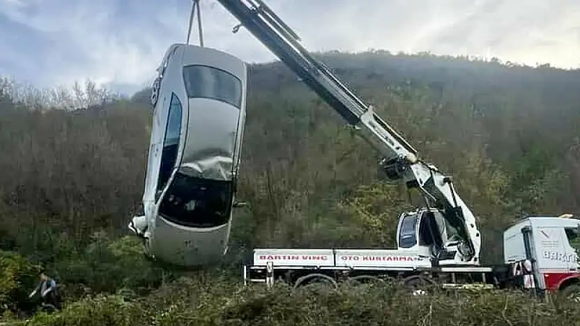 İnkumu yolunda kaza