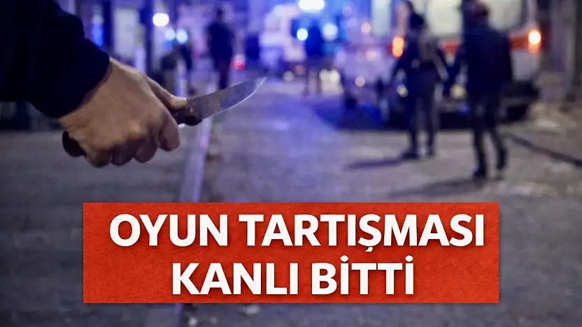 Kemer'de bıçaklı kavga