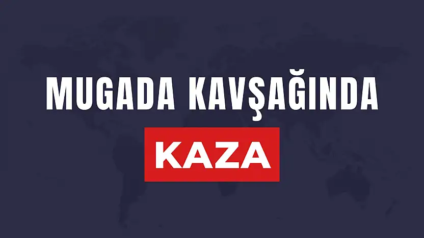 Motosiklet ve otomobil çarpıştı